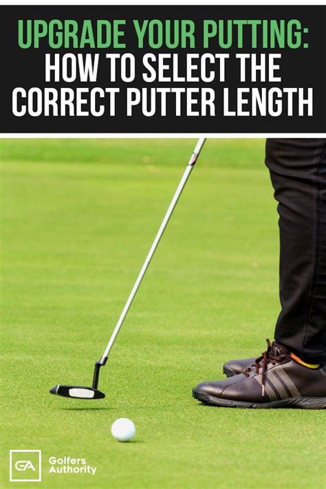 Rezultat imagine pentru Proper Putter Length
