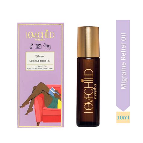 Buy Peppermint Oil | Migraine Relief Oil | LoveChild Masaba