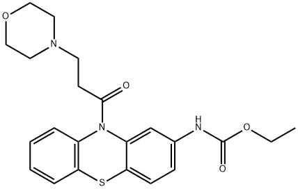 CARBAMIC ACID, [10-[3-(4-MORPHOLINYL)-1-OXOPROPYL]-10H-PHENOTHIAZIN-2 ...