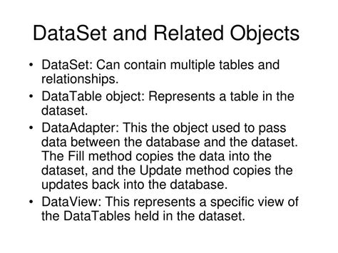 DataSet/DataTable 的图像结果
