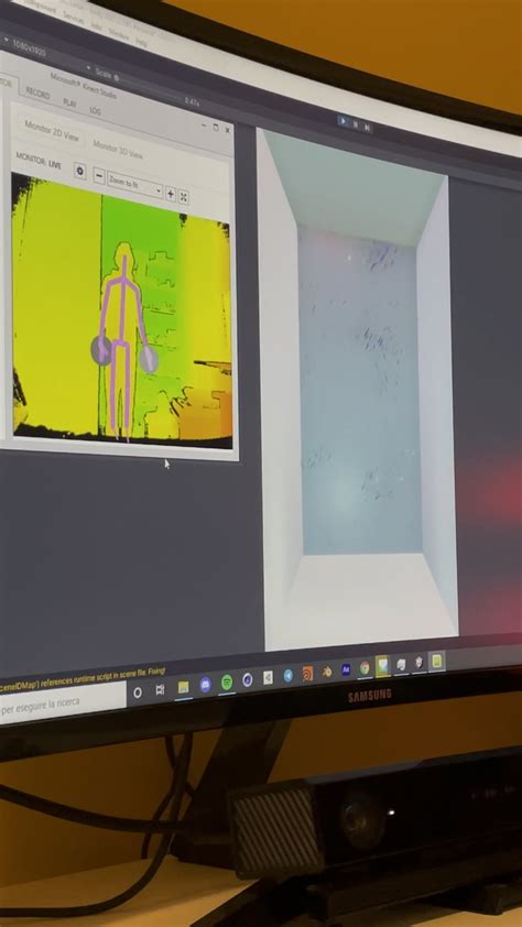 Kinect Unity 的图像结果