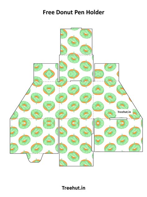 Free Donut Bulletin Board Decorations and Craft Printables #158