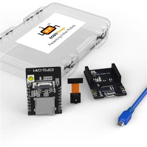 RoboThings ESP32 Camera Module with MB Board : Amazon.in: Computers ...
