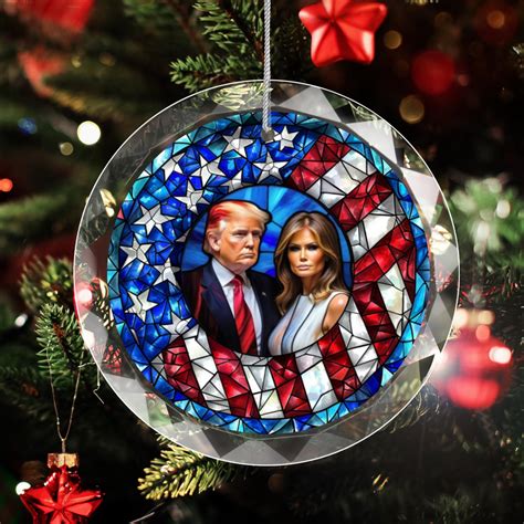 President Donald Trump and Melania Trump 45 47 Merry Christmas 2024 ...