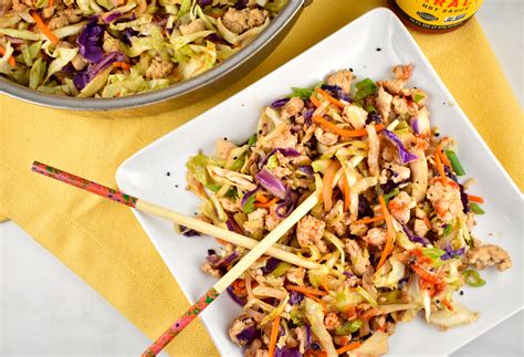 Crack Slaw Recipe - A Healthy Low Calorie Stir Fry | LaaLoosh