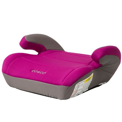Cosco Topside Magenta Pink Backless Child Car Booster Seat, 40-100 lbs ...