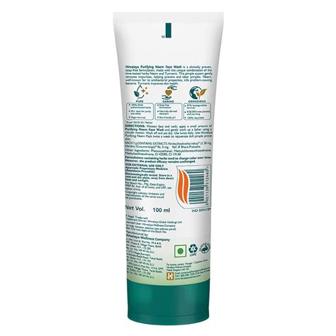 Buy Himalaya Purifying Neem Face Wash 50ml, 100ml, 400ml – Himalaya ...