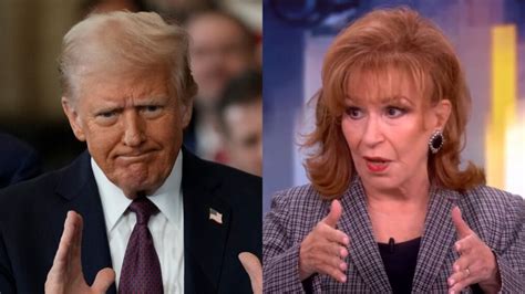 The White House Reacts to Joy Behar's 'The View' Comments, Says Show ...