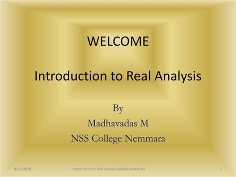 Image result for Real Analysis Video Lectures