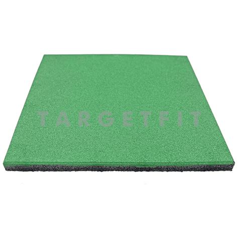 Rubber Flooring 2 cm Karpet Outdoor atau Indoor Import Green - Targetfit