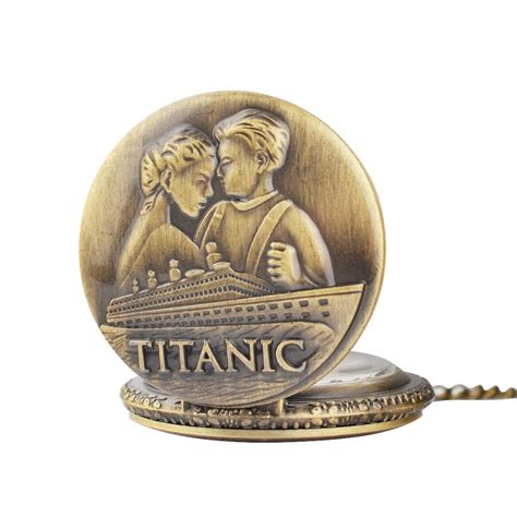 DSR" Titanic Theme Designer Pocket Watch Vintage Clock Metallic ...