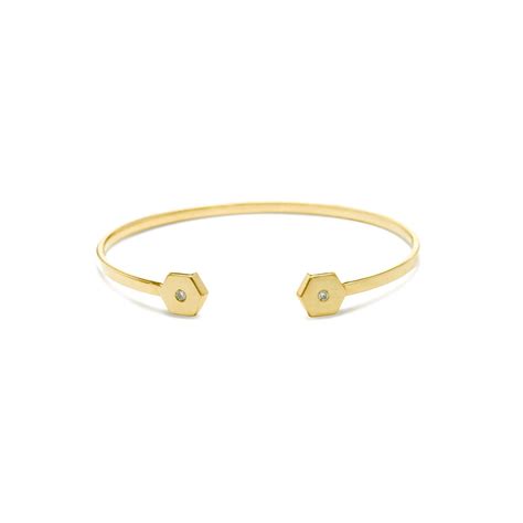 Hexa Cuff Bracelet – Starkle