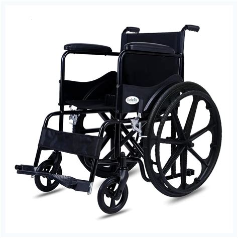 Fidelis Healthcare Foldable Wheelchair Lightweight Portable Manual ...