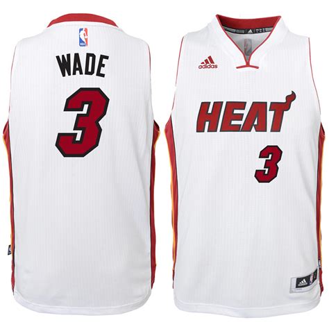 Dwyane Wade Miami Heat Youth White Swingman Basketball Jersey