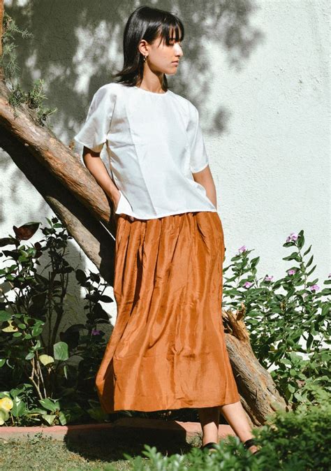 Silk Skirt – NETE.IN