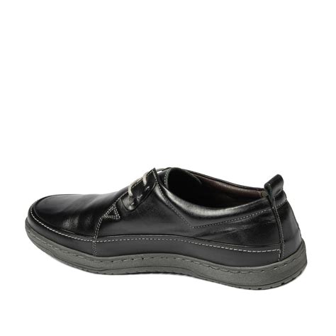 Men casual shoes 744 black price 199 lei - Marelbo
