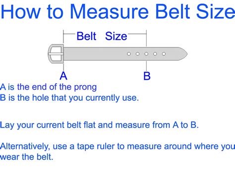 How to Measure Your Belt Size