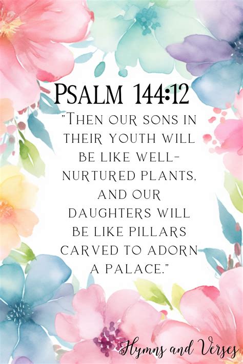 Bible Verses About Daughters | Hymns and Verses