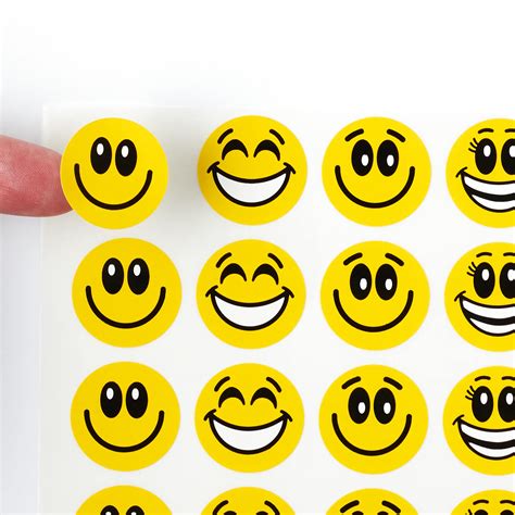 Buy Faithful Supply Happy Face Stickers, Great Reward Smiley Stickers ...