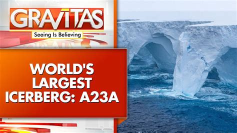 A23a: Giant Iceberg on collision course with Island, threatening ...