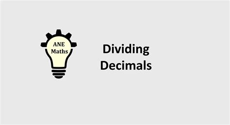 Tutorial for Dividing Decimals 的图像结果