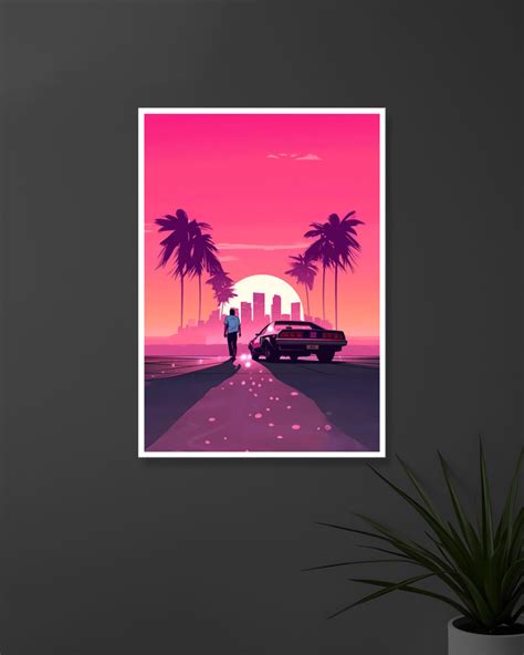 Grand Theft Auto VI | GTA #04 | GAME POSTERS | The Poster Store