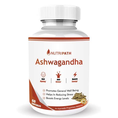 Buy Nutripath Ashwagandha proprietary ayurvedic medicine online & Get ...
