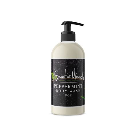 Peppermint Body Wash 8oz — Sweeties Miracle