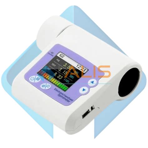 Digital Spirometer with Color LCD Display with1 Year Warranty – Alis ...