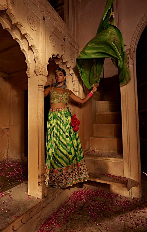 Leher Lehenga Set – Kalista-Ind