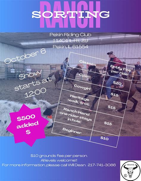 Cattle Sorting at Pekin Riding Club, Pekin Riding Club, Inc., 6 October ...