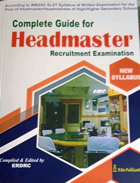 Complete Guide For Headmaster Recruitment Examination [Paperback ...