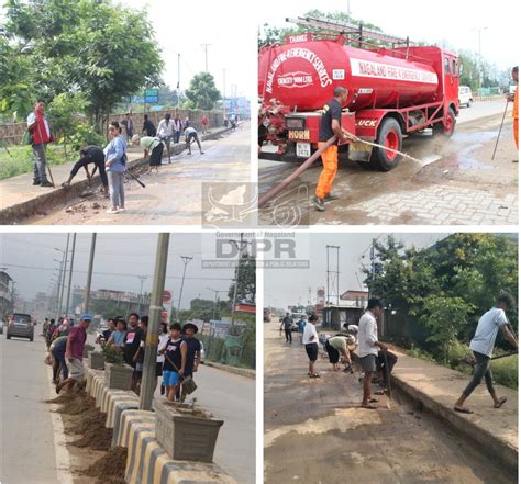 MASS SOCIAL WORK CONDUCTED AT CHUMOUKEDIMA | DIPR Nagaland-Department ...