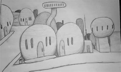 Alien City Drawing Easy 的图像结果