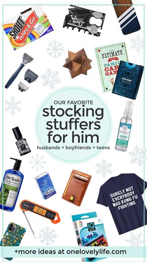 Stocking Stuffer Ideas for Him and Her • One Lovely Life