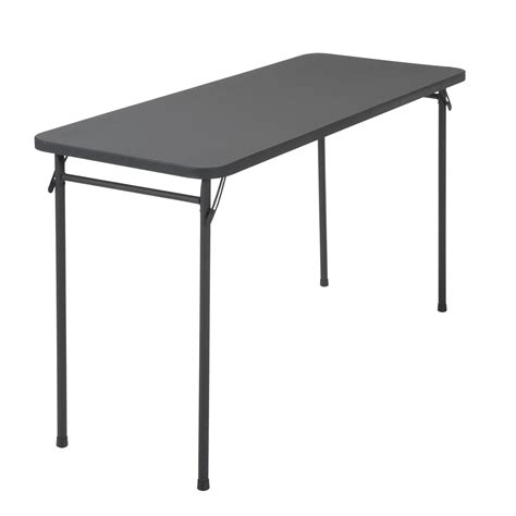 Buy 20 x 48 Resin Top Folding Table, Black Online at Lowest Price in ...