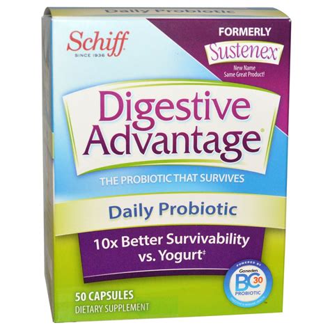 Schiff, Digestive Advantage, Daily Probiotic, 50 Capsules - Byclue