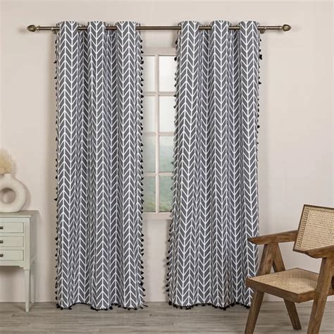 Printed Semi Blackout Curtains – Homemonde