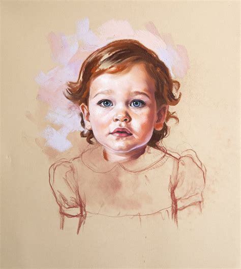 Pastel Portrait Tutorial 的图像结果