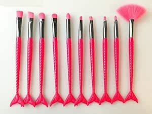 MISSLOOK Mermaid Synthetic Fiber Eyeliner Eyeshadow Blending Fish Tail ...