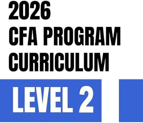 Buy CFA Institute 2026 Level 2 Curriculum Bundle, Professional Study ...