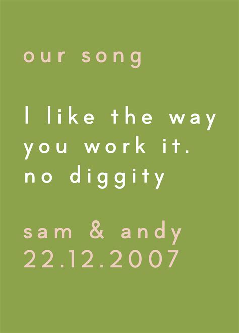Personalised Editable Funny Song Lyrics Anniversary Card | Hallmark UK