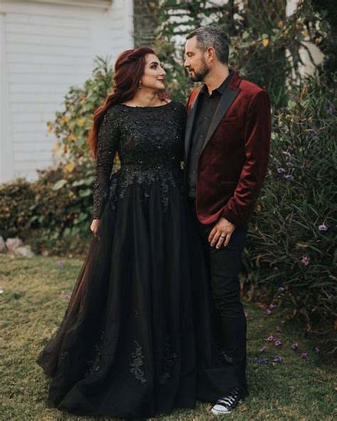 Gothic black wedding dresses plus size 60 photos - Astyledwedding.com