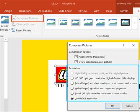 How to Compress A PowerPoint File 的图像结果