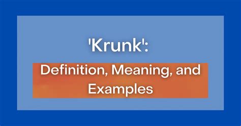 Krunk Script 的图像结果