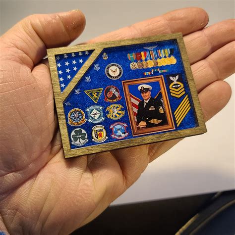 Army Retirement Shadow Box