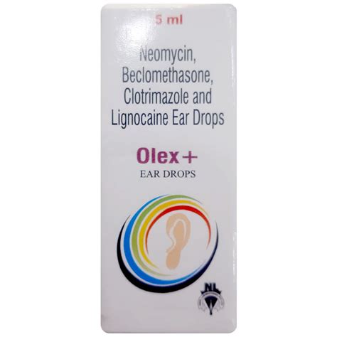 Olex+ Ear Drops 5 ml | Uses, Side Effects, Price | Apollo Pharmacy