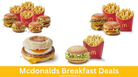 New Mcdonalds Breakfast Deals - UK 2025