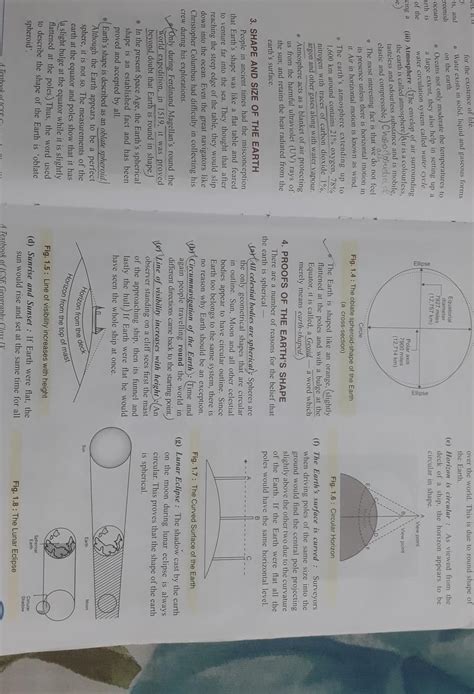 which fact do you know that tell us the shape and size of the earth ...