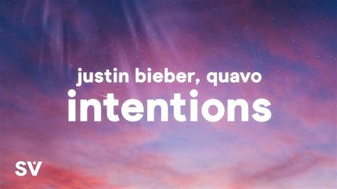 Justin Bieber - Intentions (Lyrics) ft. Quavo Chords - Chordify
